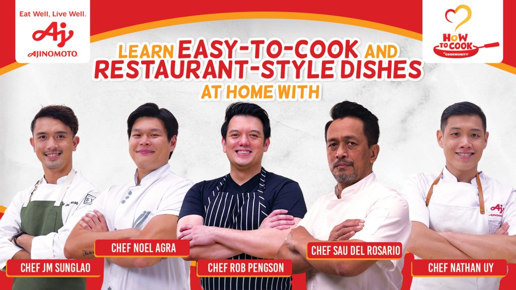 Ajinomoto Collaborates with Top Chefs for Easy-to-cook Restaurant Style Dishes at Home